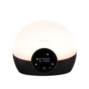 Open Box - Lumie -  Bodyclock Glow 150 Wake-Up Light Alarm Clock Black